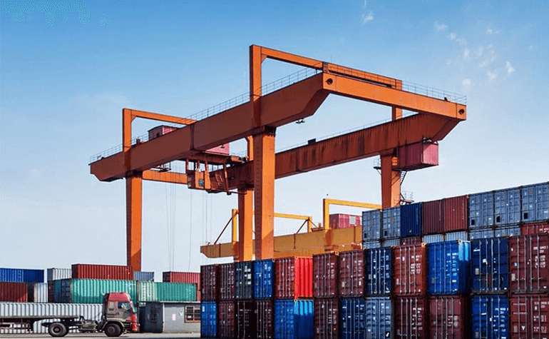 Ground Freight Service Background 1